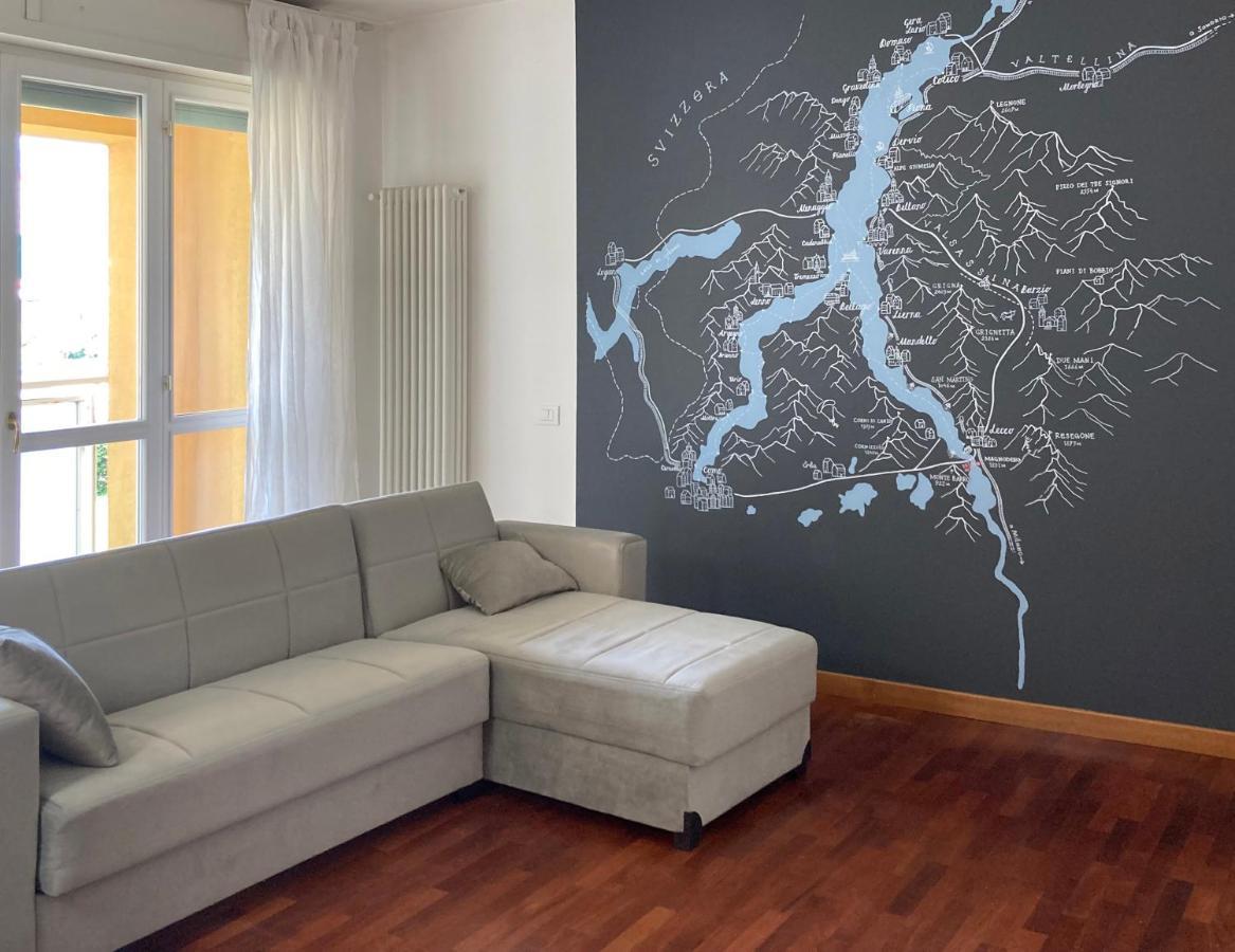 Large well-equipped appartement near Como lake Lecco Extérieur photo
